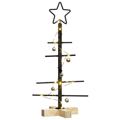 Metall Weihnachtsbaum Schwarz 59,5 cm Pulverbeschichteter Stahl