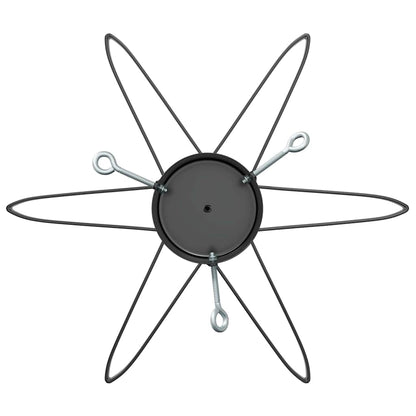 Weihnachtsbaumständer 1.73 Schwarz 50 x 50 x 15,5 cm Stahl