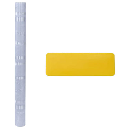 Statische Fensterfolie Bambus-Muster 90 x 500 cm PVC