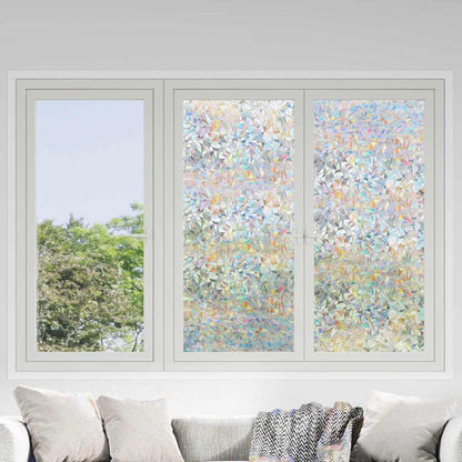 Statische Fensterfolie Transparent 90 x 500 cm PVC