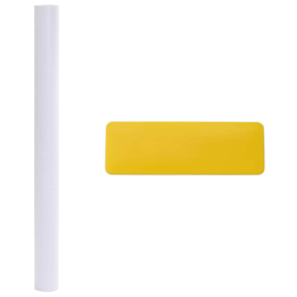 Selbstklebende Fensterfolie Frostiges Grau 90 x 2000 cm PVC