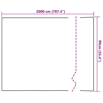 Selbstklebende Fensterfolie Mattierte Streifen 90 x 2000 cm PVC