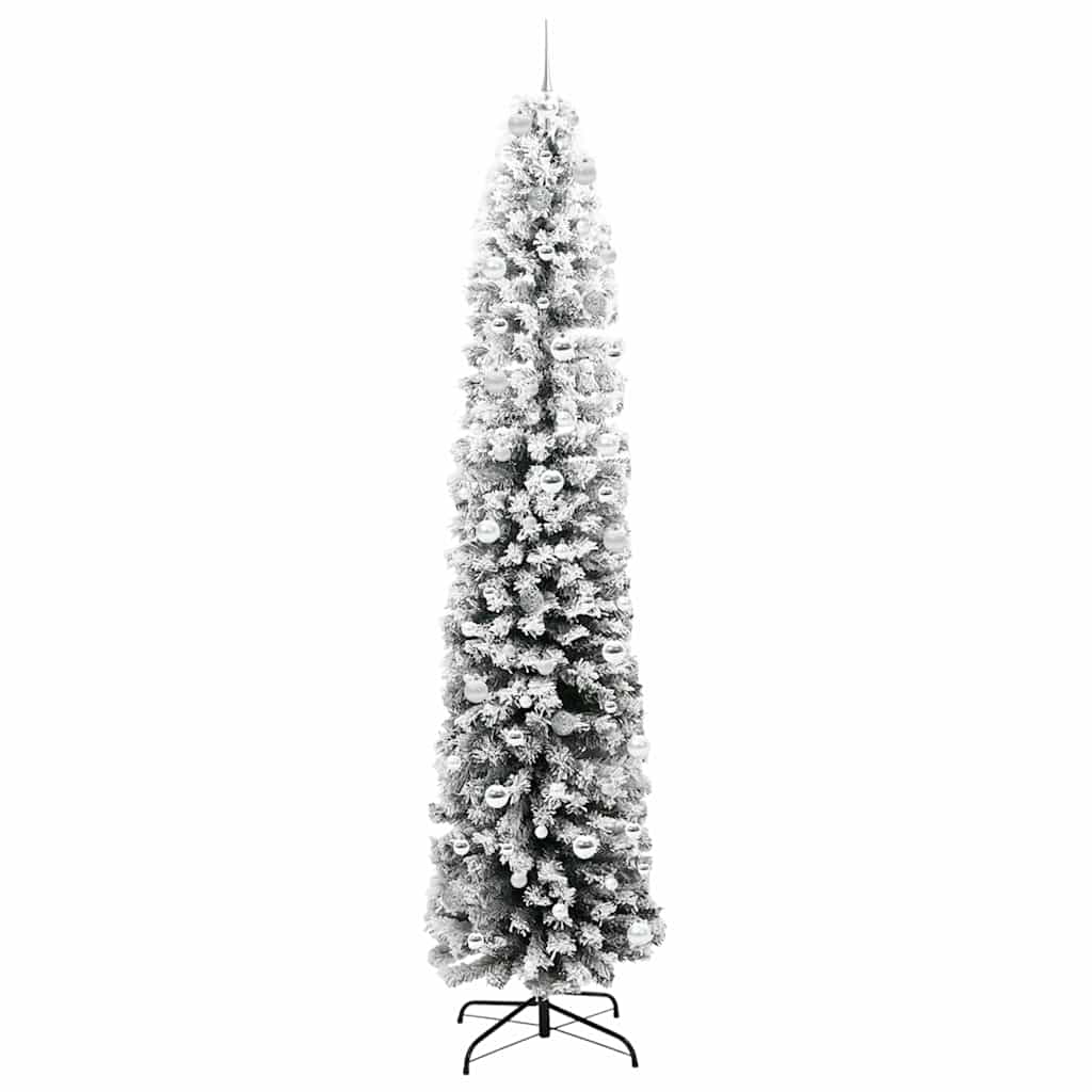 Künstlicher Weihnachtsbaum mit 300 LEDs mit Ständer Grün 240 cm