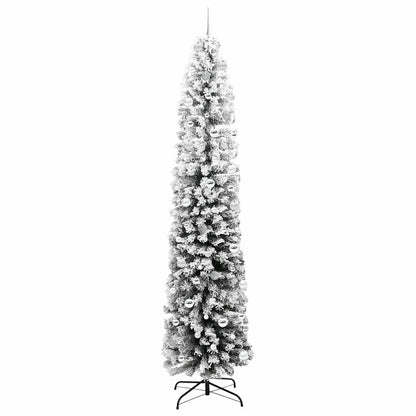 Künstlicher Weihnachtsbaum mit 300 LEDs mit Ständer Grün 240 cm
