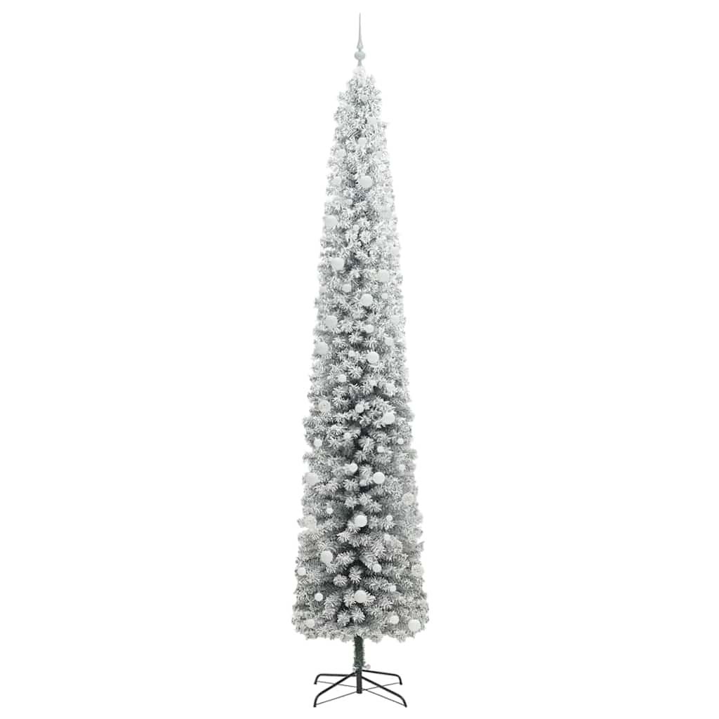 Künstlicher Weihnachtsbaum mit 300 LEDs mit Ständer Grün 270 cm
