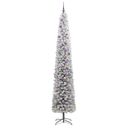 Künstlicher Weihnachtsbaum mit 300 LEDs mit Ständer Grün 270 cm