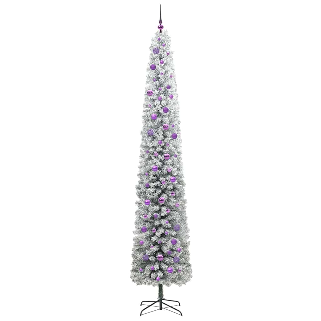 Künstlicher Weihnachtsbaum mit 300 LEDs mit Ständer Grün 270 cm