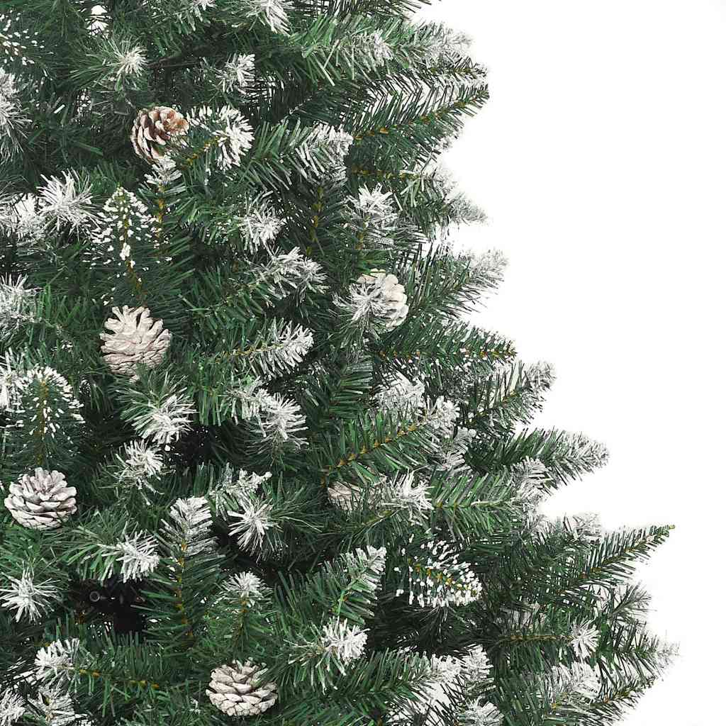Künstlicher Weihnachtsbaum mit 150 LEDs mit Ständer Grün 150 cm
