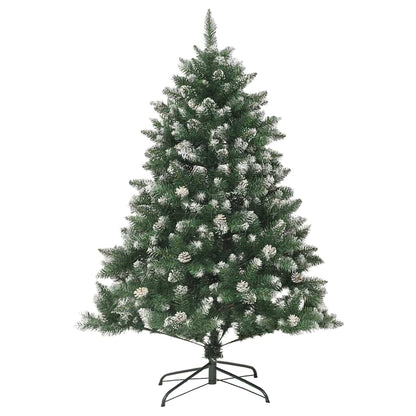 Künstlicher Weihnachtsbaum mit 150 LEDs mit Ständer Grün 150 cm