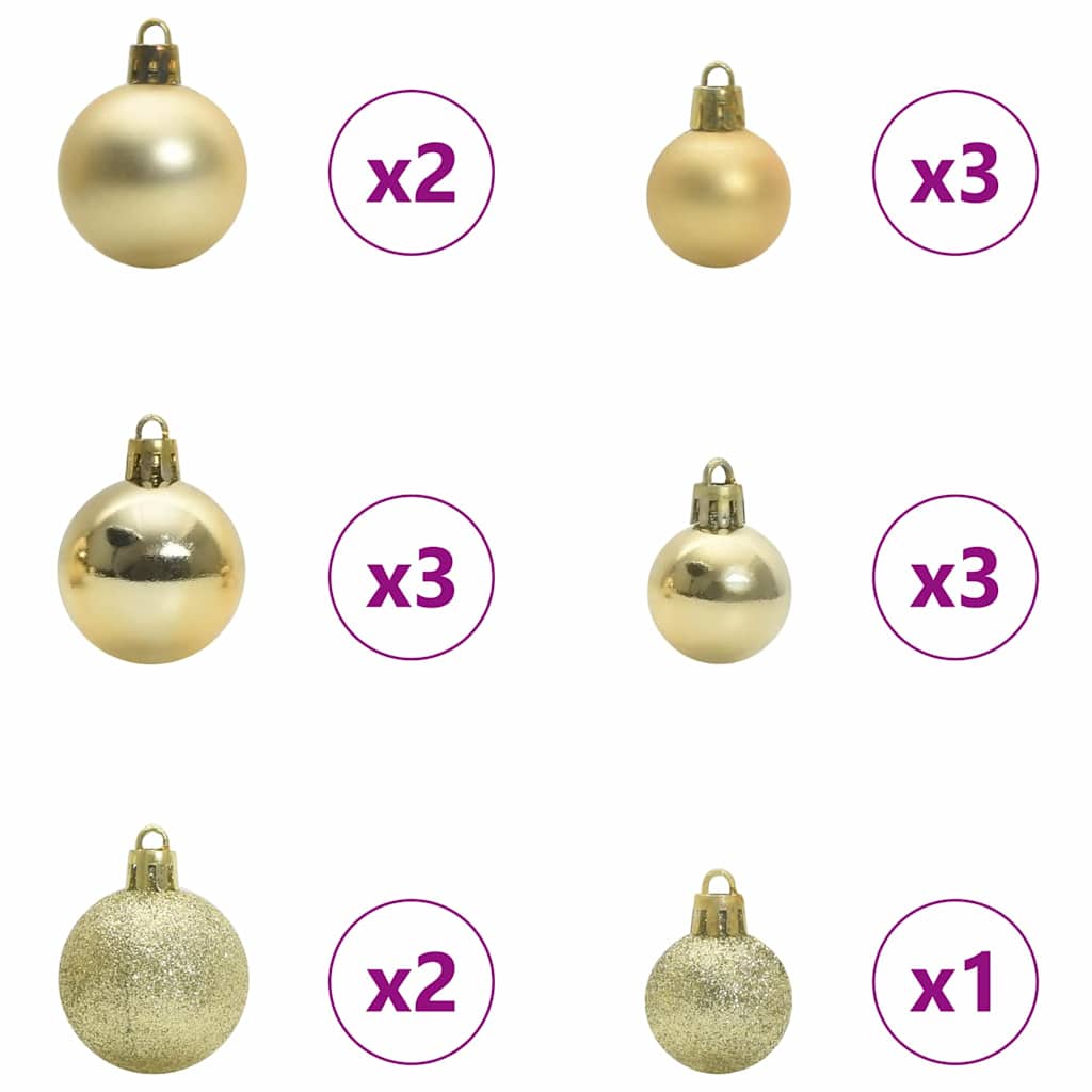 Künstlicher Weihnachtsbaum Grün 150 cm PVC und Metall