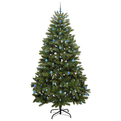 Künstlicher Weihnachtsbaum Grün 270 cm PVC und Metall