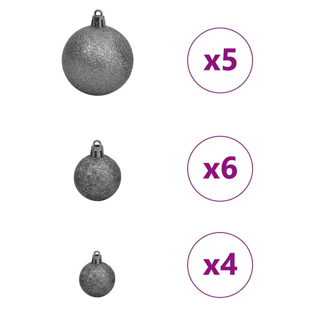 Künstlicher Weihnachtsbaum mit 150 LEDs mit Ständer Grün 120 cm