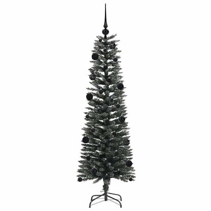 Künstlicher Weihnachtsbaum mit 150 LEDs mit Ständer Grün 150 cm