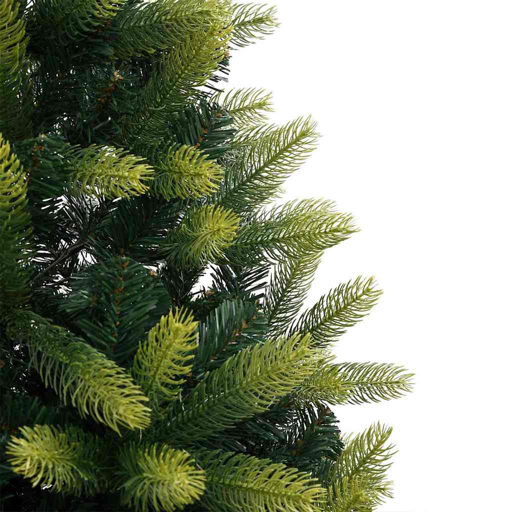 Künstlicher geflammter Weihnachtsbaum 150 LEDs Grün 150 cm