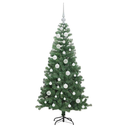 Weihnachtsbaum mit 150 LEDs mit Ständer Grün 120 cm PVC