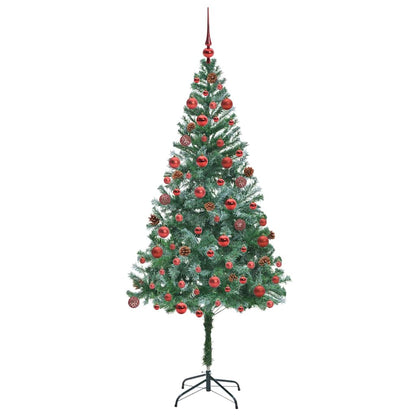 Künstlicher Weihnachtsbaum Grün 180 cm PVC und Stahl