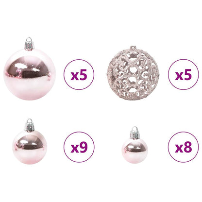 Künstlicher vorbeleuchteter Weihnachtsbaum Grün 150 cm