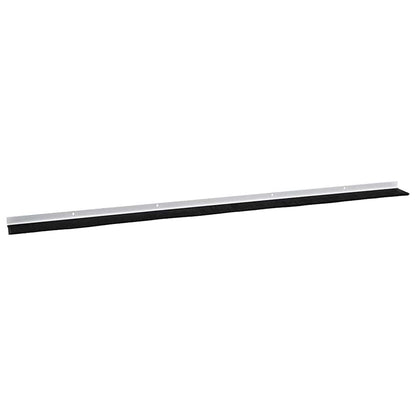Aufsteck Türbürstendichtungen 2 pcs Weiß 100 cm
