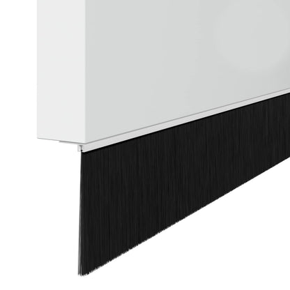 Aufsteck Türbürstendichtungen 2 pcs Weiß 100 cm