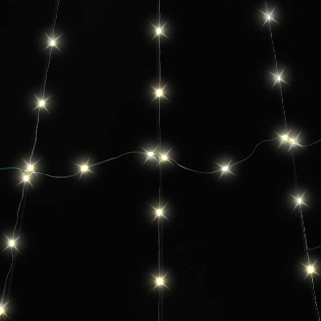 LED Weihnachtsbaum mit Erdspießen Warmes Weiß 511 cm Metall