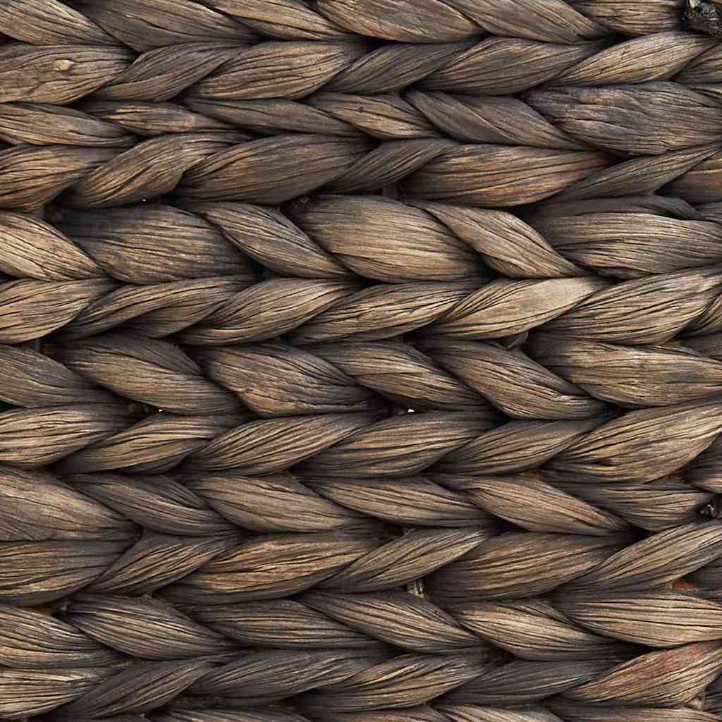 Weihnachtsbaumkragen Schwarz 105 x 105 x 28 cm Wasserhyazinthe