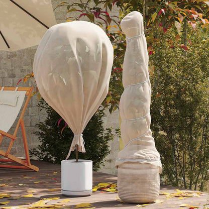 Winterschutz fur Pflanzen Beige 100 x 3,2 m Vliesstoff