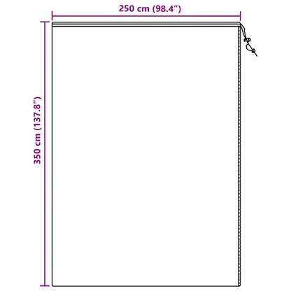 Winterschutz fur Pflanzen 3 pcs Grün 3,5 x 2,5 m Vliesstoff