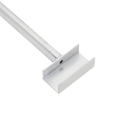 Planehalterung für Anhänger 4 pcs Silber 130-210 cm Aluminium