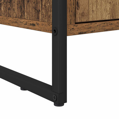 Bücherregal 2 pcs Altholz 99,5 x 30 x 108 cm Holzwerkstoff