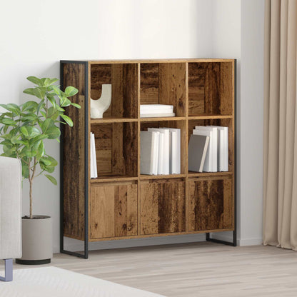 Bücherregal 2 pcs Altholz 99,5 x 30 x 108 cm Holzwerkstoff