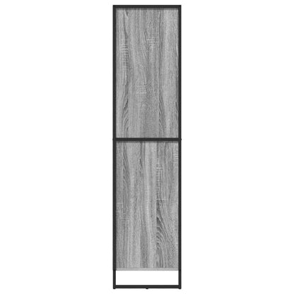 Sideboard 2 pcs Graues Sonoma 81 x 36 x 150.5 cm Holzwerkstoff