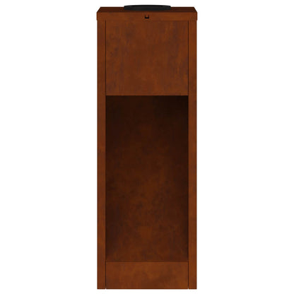 Solar LED Wegeleuchte 2 pcs Bronze Wetterfeststahl