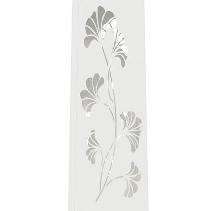 Solar LED Weg Licht 2 pcs Weiß Kalt gewalzter Stahl