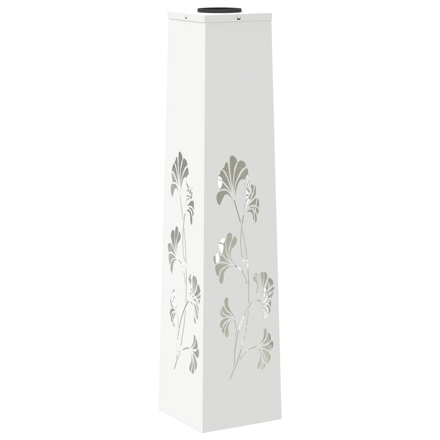 Solar LED Weg Licht 2 pcs Weiß Kalt gewalzter Stahl