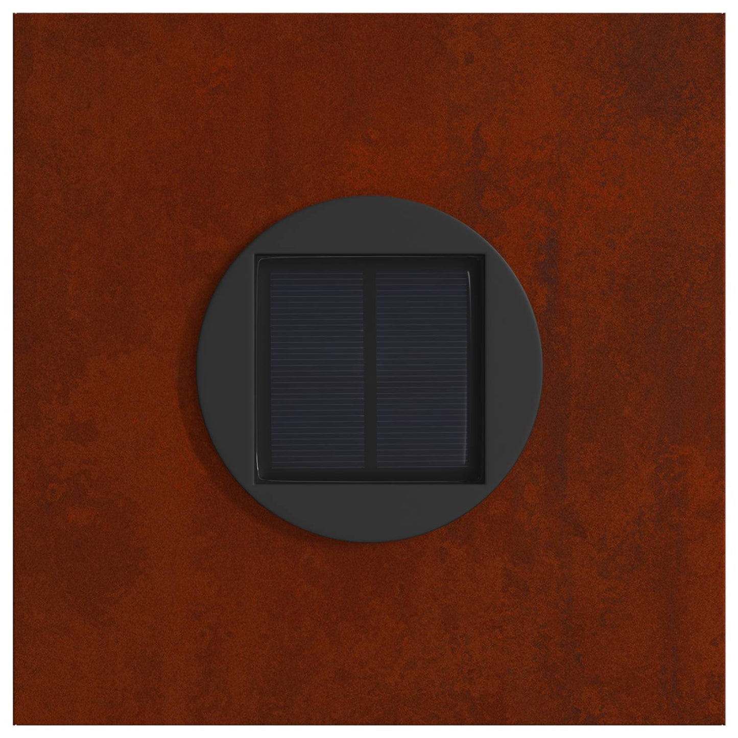 Solar LED Weg Licht 2 pcs Rostig Wetterfeststahl