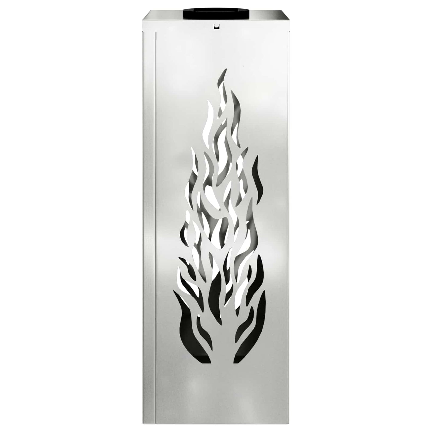 Solar LED Weg Licht 2 pcs Silber Galvanisiertes Stahl