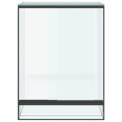 Terrarium mit Speicher Transparent 30 x 30 x 40 cm Glas