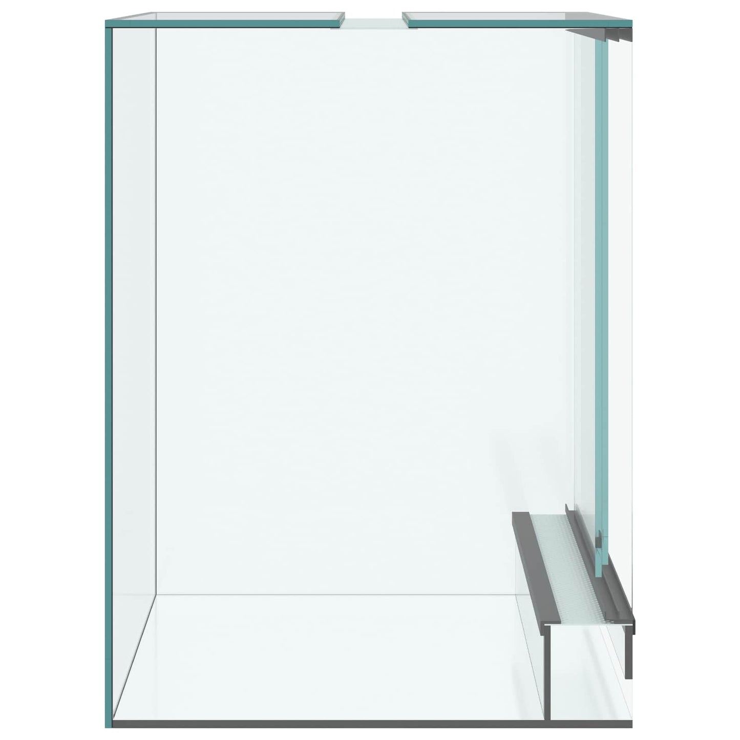 Terrarium mit Speicher Transparent 30 x 30 x 40 cm Glas