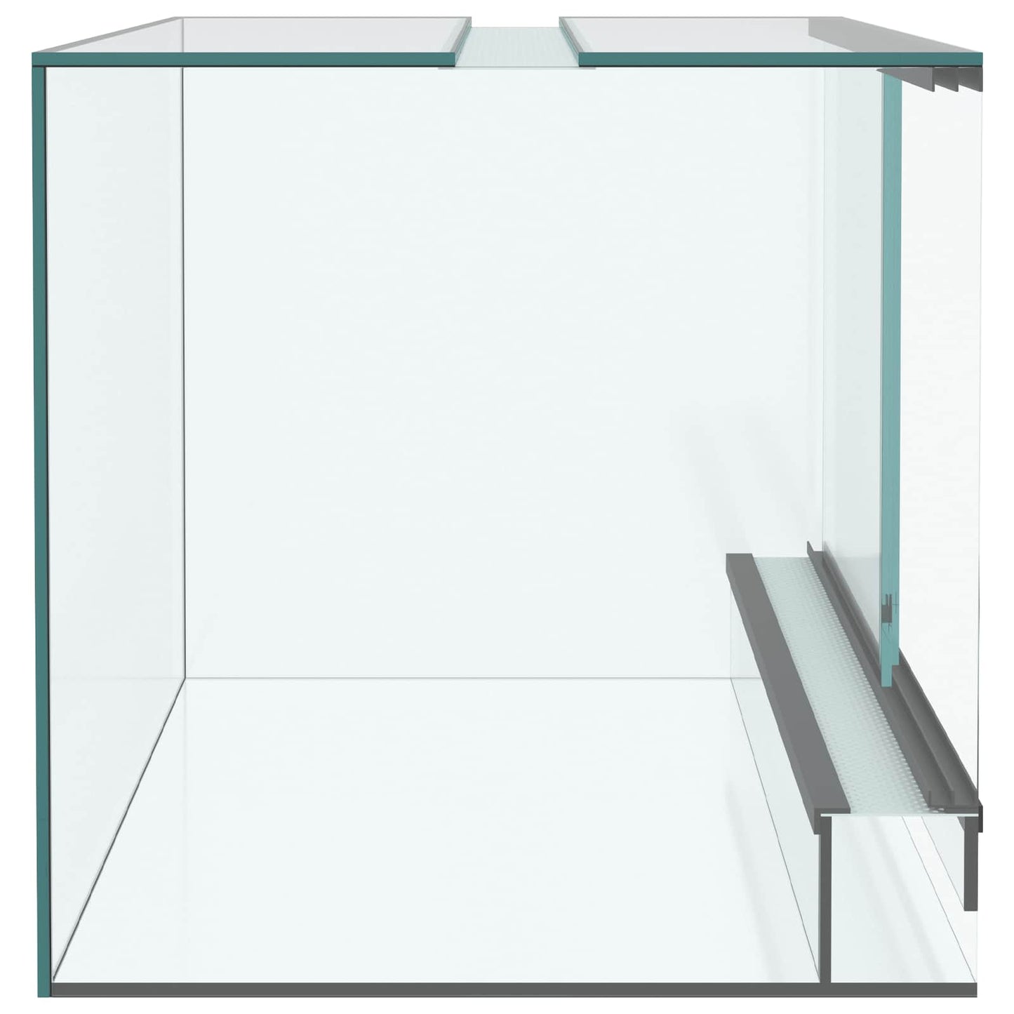 Terrarium mit Speicher Transparent 40 x 30 x 30 cm Glas