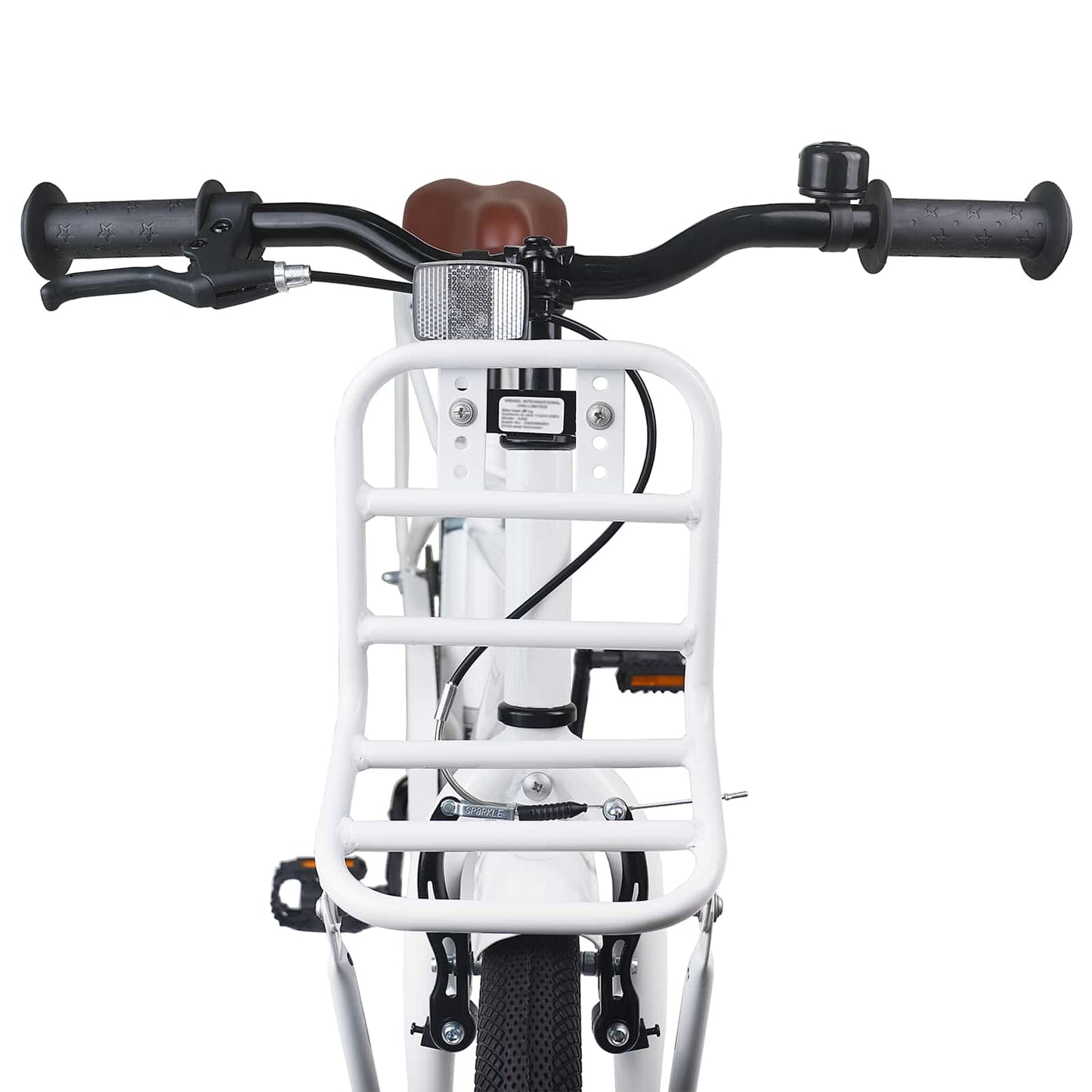 Kinderfahrrad 18 Zoll für 5-7 Jahre alt Weiß