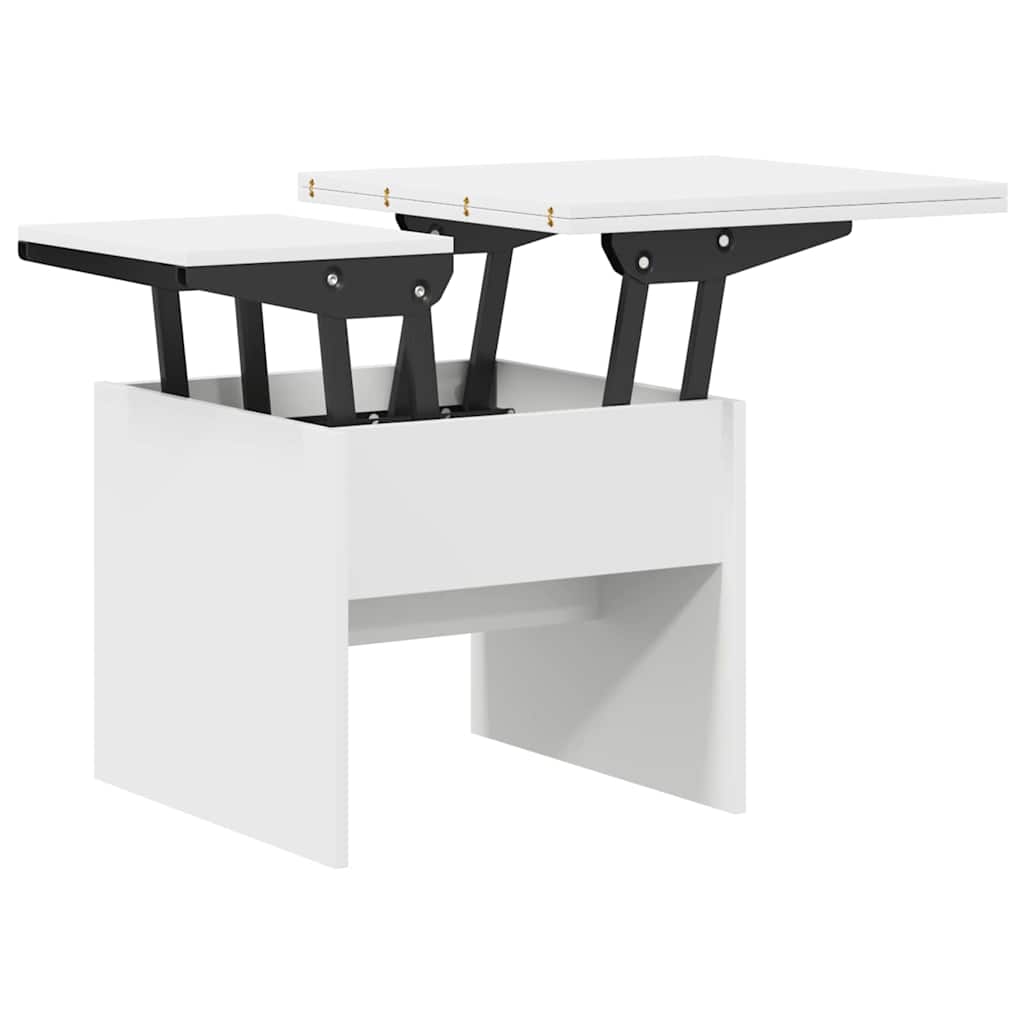 Couchtisch Weiß 55 x 54,5 x 45 cm Holzwerkstoff