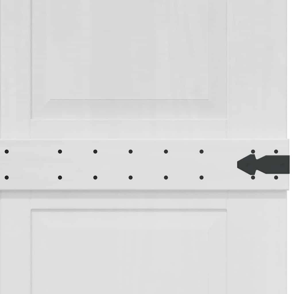 Tür Corona Weiß 80 x 210 cm Holzwerkstoff