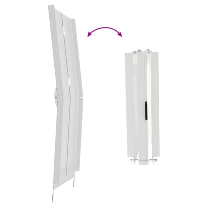 Rampe für Rollstühle 270 kg Silber 92 x 73 x 5 cm Aluminium