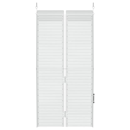 Rampe für Rollstühle 270 kg Silber 92 x 73 x 5 cm Aluminium