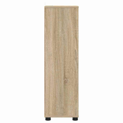 Badezimmerschrank Sonoma-Eiche 30,5 x 30 x 101 cm Holzwerkstoff