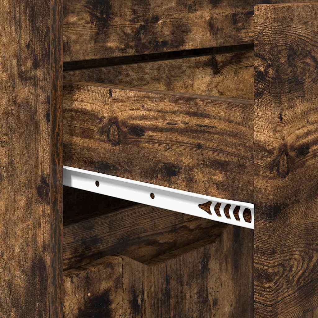 Badezimmerschrank Geräucherte Eiche 72,5 x 36,5 x 100 cm