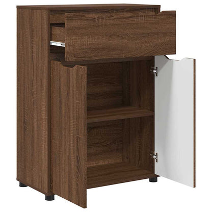 Badezimmerschrank Braun Eichen-Optik 72,5 x 36,5 x 100 cm