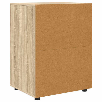 Aufbewahrungsschrank Sonoma-Eiche 60 x 48 x 81 cm Holzwerkstoff