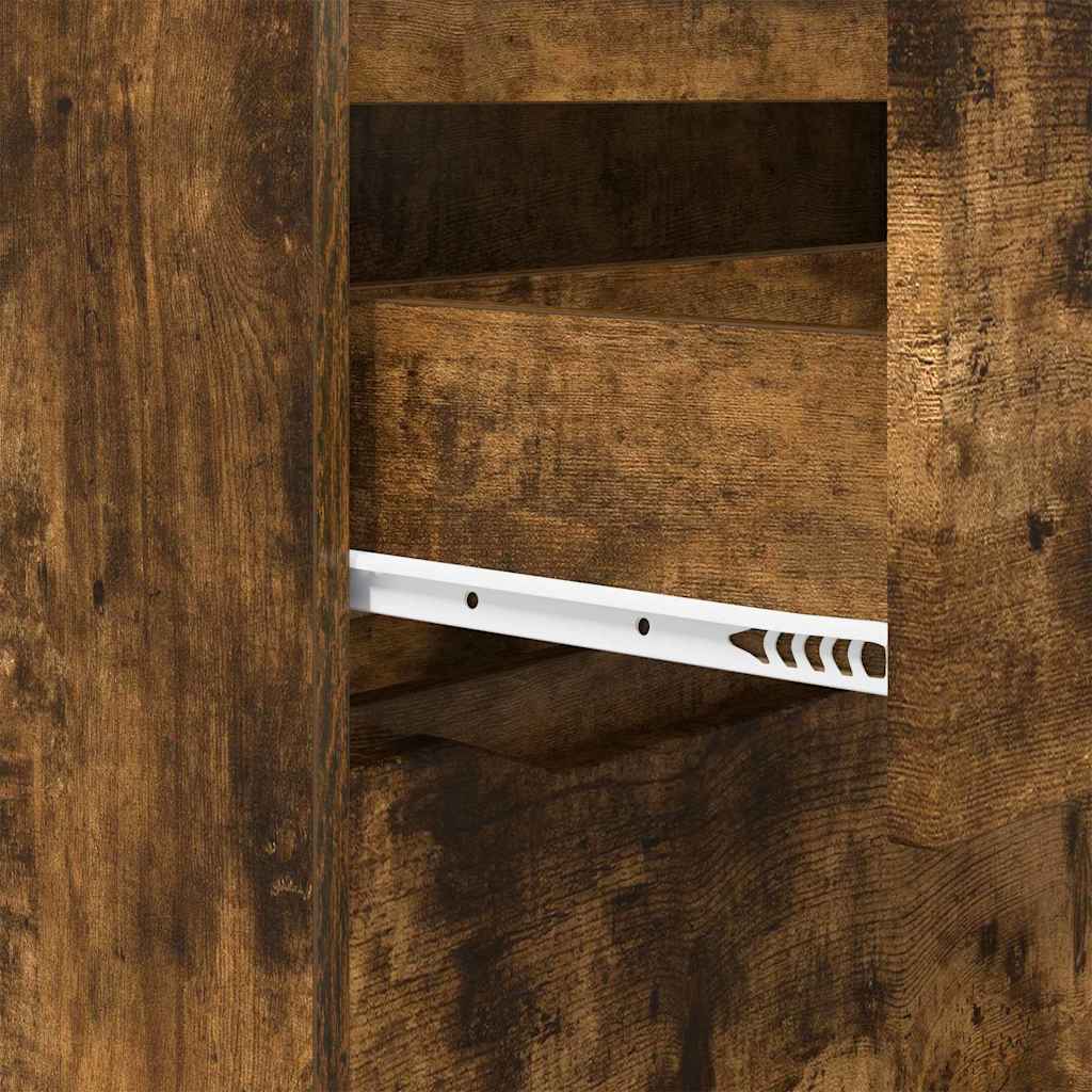 Aufbewahrungsschrank Geräucherte Eiche 60 x 48 x 81 cm