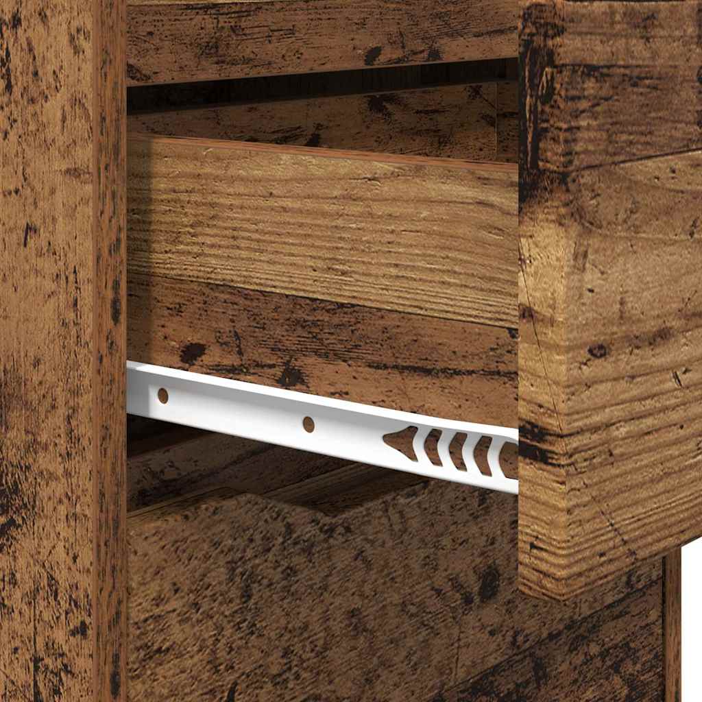 Nachttisch Altholz 40 x 30 x 467 cm Holzwerkstoff